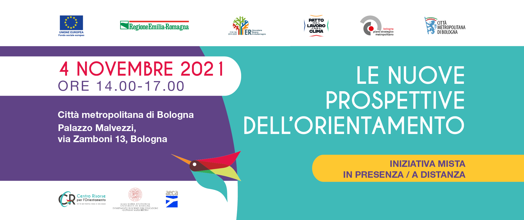 Consulta il programma dell’incontro ‘Le nuove prospettive dell’orientamento’