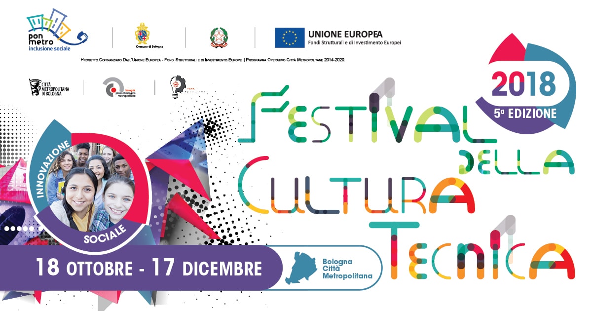 In partenza la 5a edizione del Festival della Cultura tecnica: appuntamento dal 18 ottobre al 17 dicembre