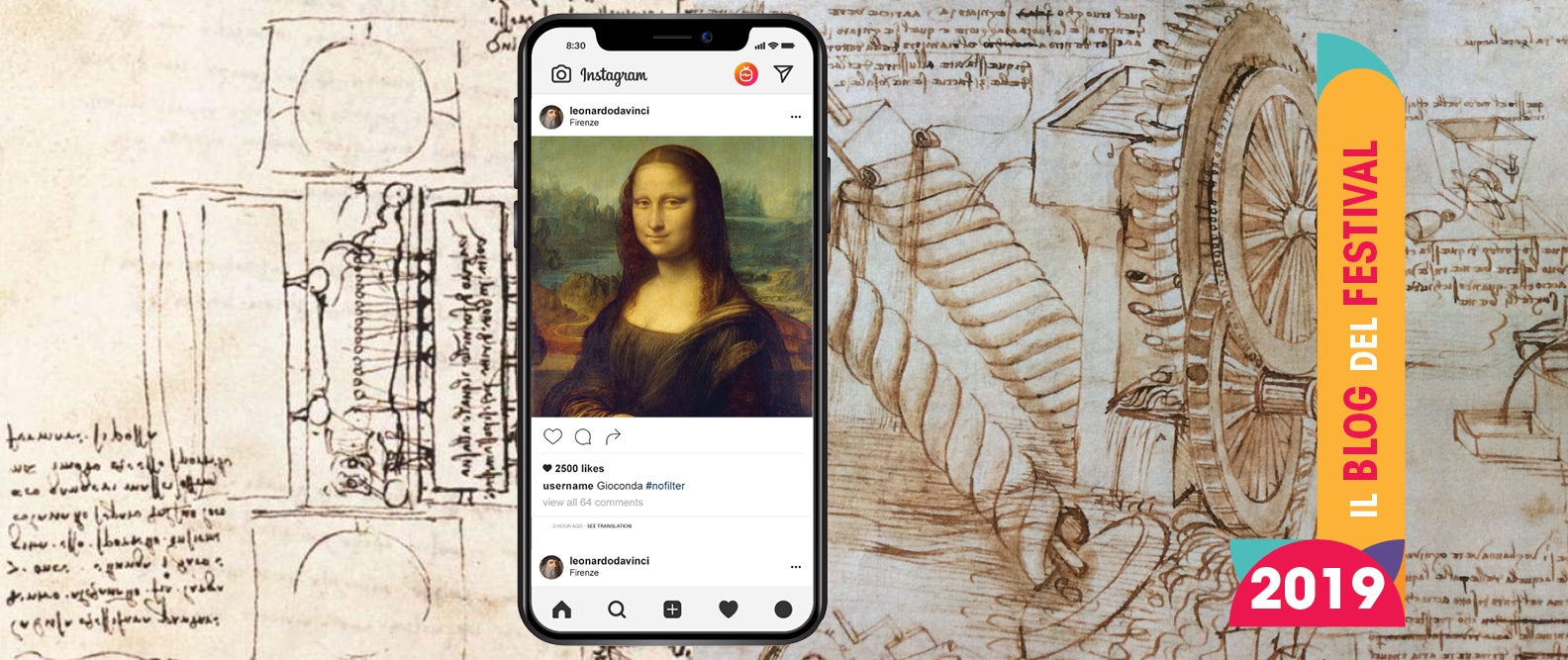 Se Leonardo Da Vinci avesse avuto Instagram