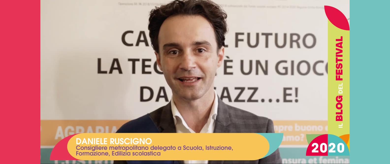 Il consigliere metropolitano Daniele Ruscigno racconta il Festival Cultura tecnica 2020