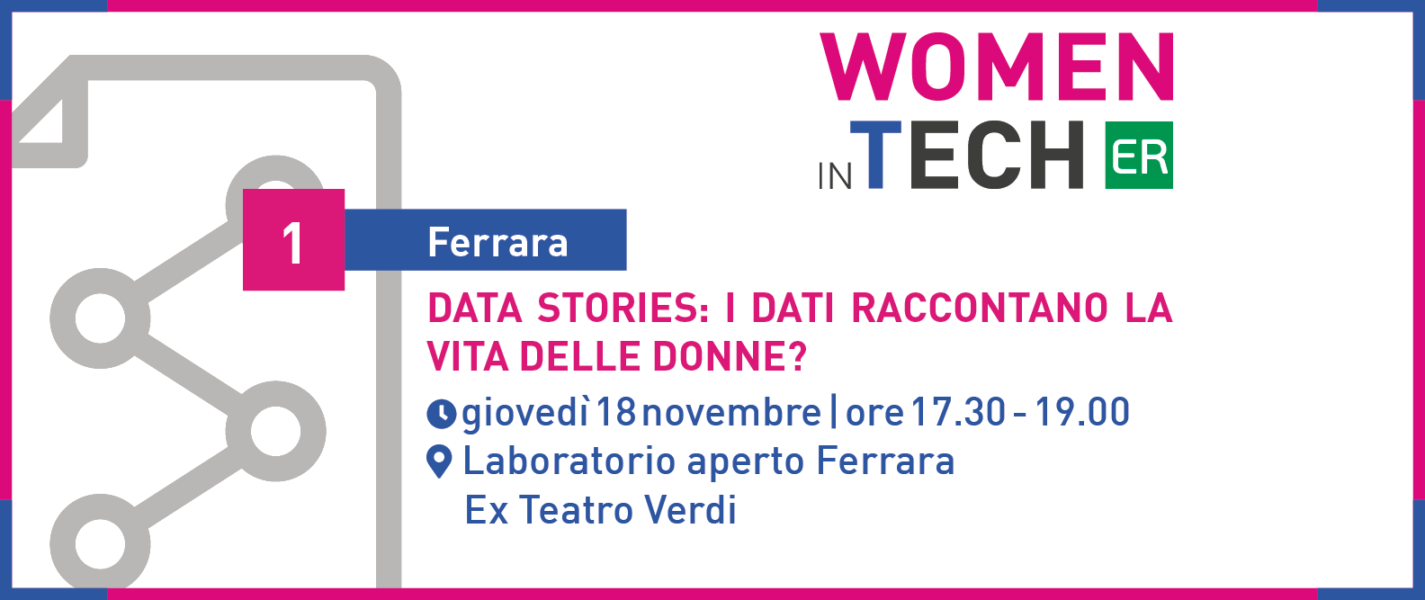 Data stories: al via il ciclo ‘Women in Tech’