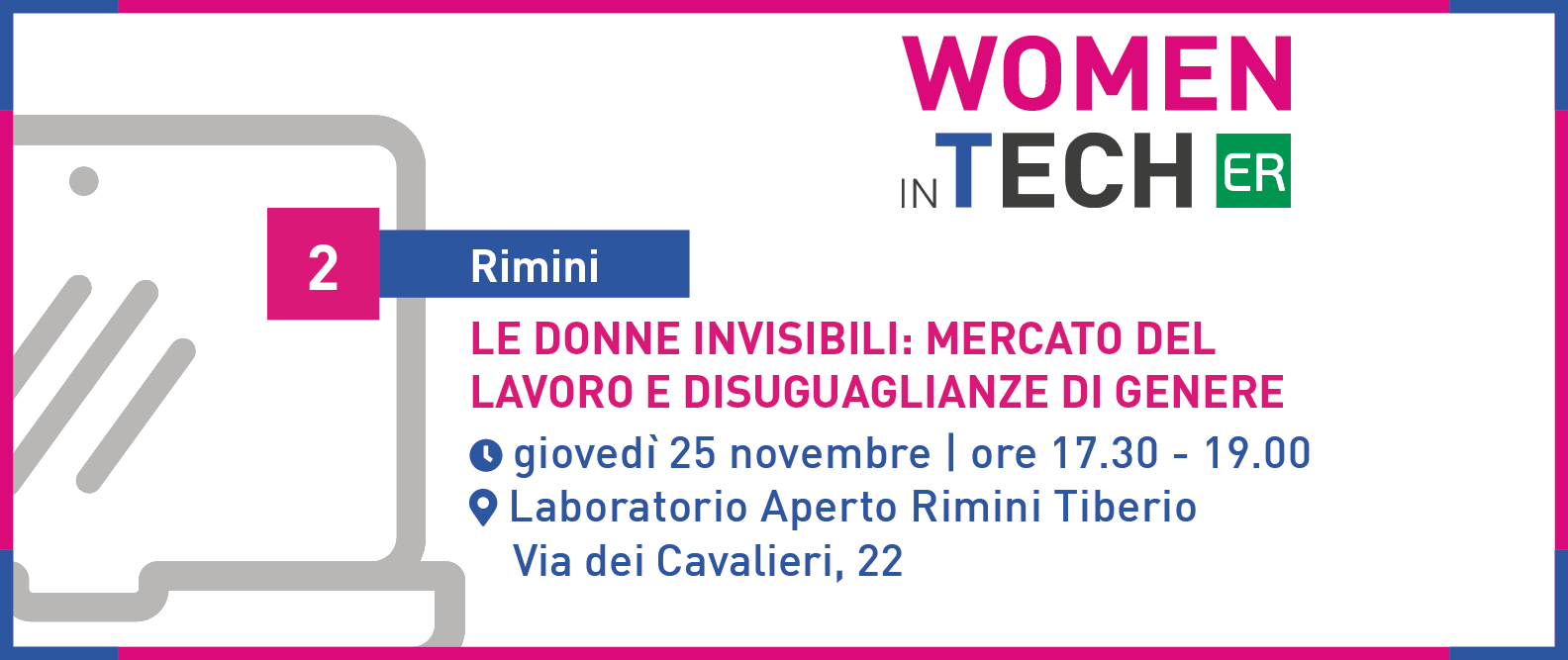 Mercato del lavoro e disuguaglianze di genere: a Rimini il secondo appuntamento di Women in Tech