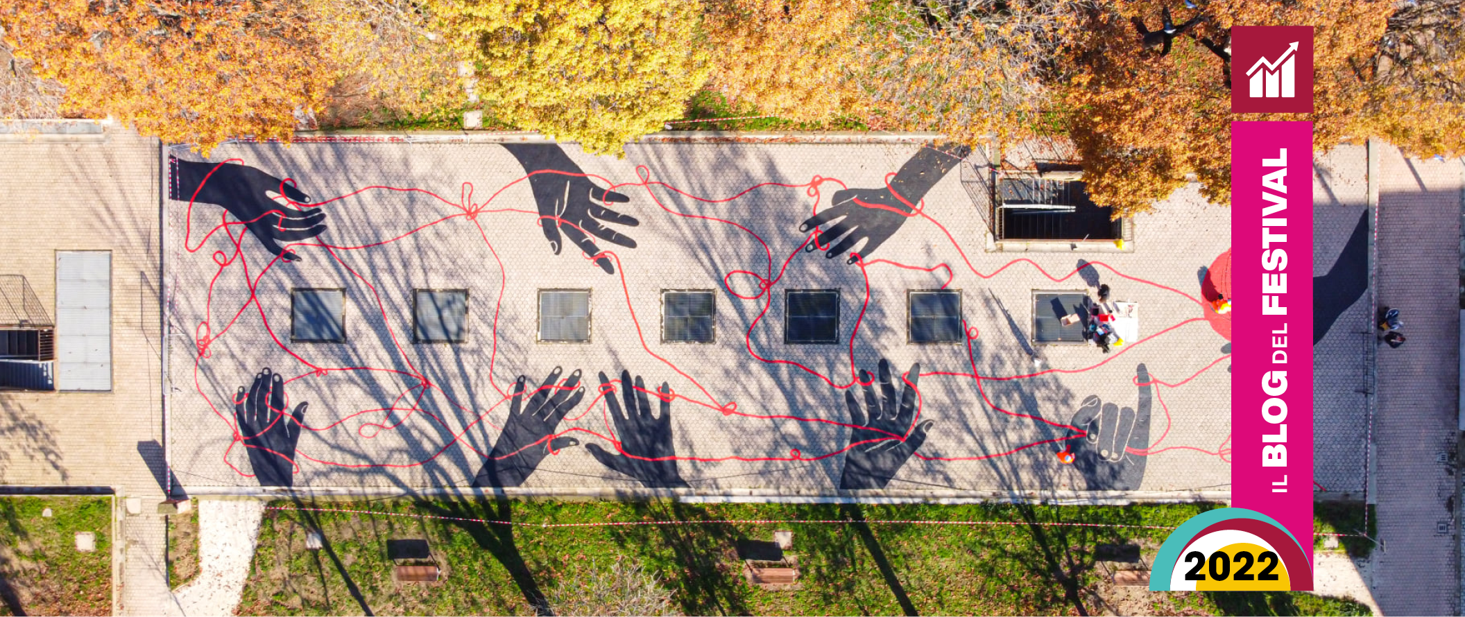 Fiamma Viva, a Bologna una grande opera di street art contro la violenza sulle donne